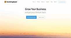 Desktop Screenshot of bookinglayer.com