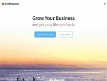 Tablet Screenshot of bookinglayer.com